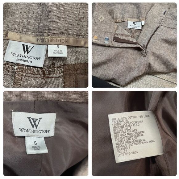 Worthington Career Pants Set Sz S/8 - Picture 16 of 16